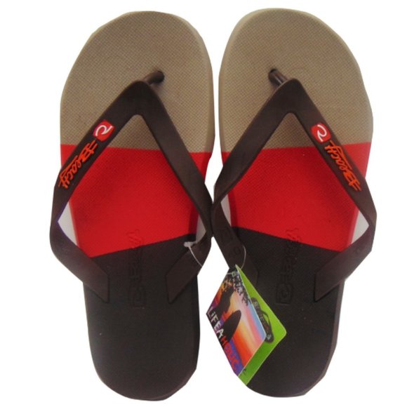 Beach Other - NWT SUMMER SOFT CASUAL TRICOLOR FLIP FLOPS SANDALS IN-OUTDOOR MEN'S BEACH SHOES